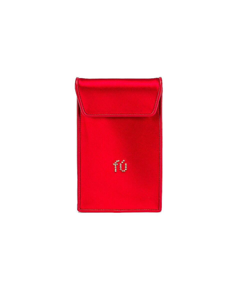 Image 1 of Alexander Wang Wangloc Envelope Phone Pouch in Red Multi
