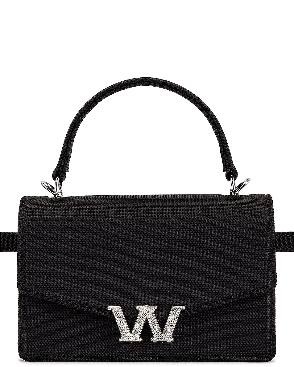 Image 1 of Alexander Wang W Legacy Mini Satchel Bag in Black