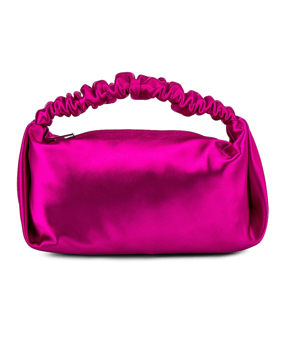 Image 1 of Alexander Wang Scrunchie Mini Bag in Lipstick Pink