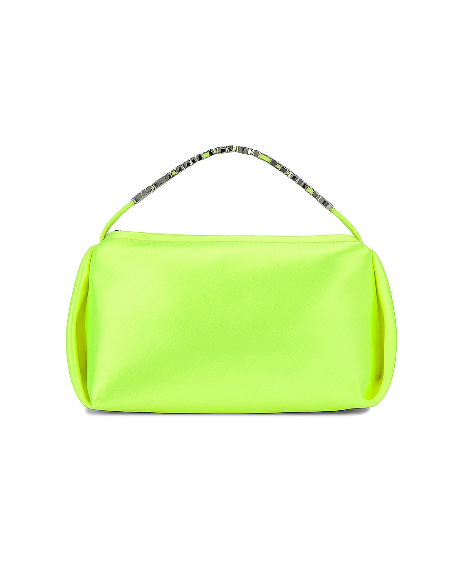 Image 1 of Alexander Wang Crystal Charm Marquess Micro Bag in Soft Glowstick