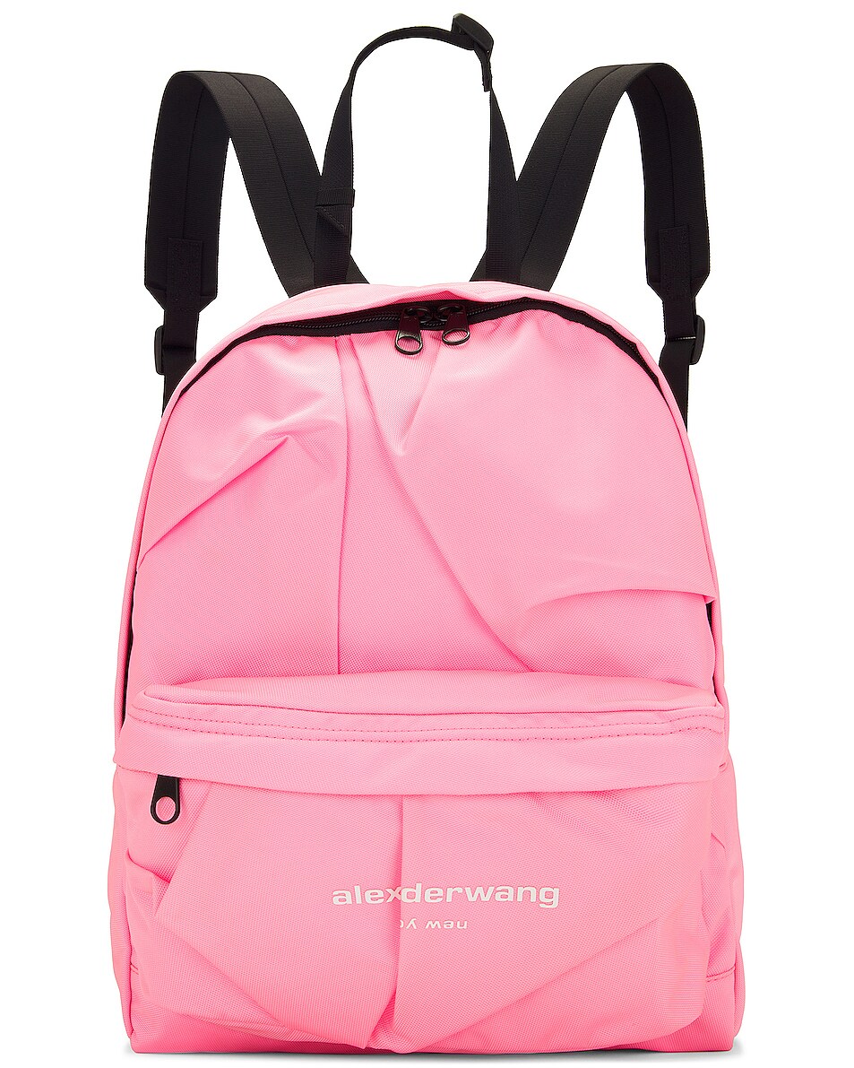 Image 1 of Alexander Wang Wangsport Backpack in Neon Bubblegum