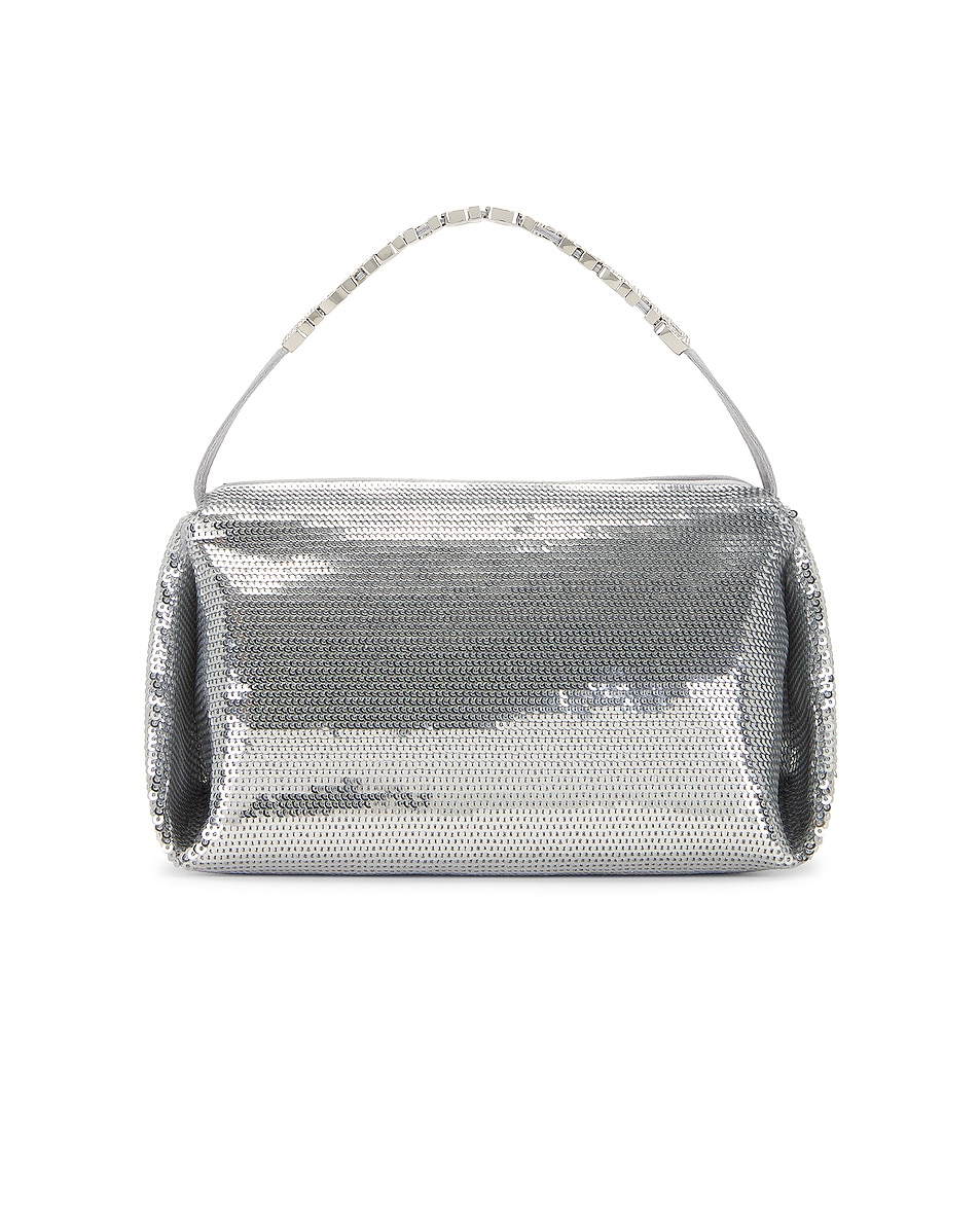 Image 1 of Alexander Wang Micro Marquess Crystal Bag in Silver