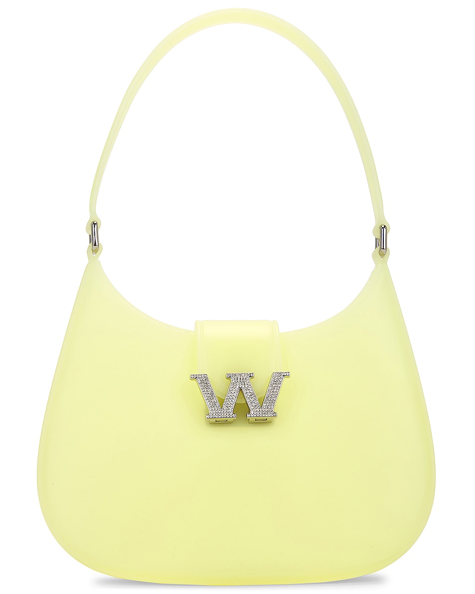 Image 1 of Alexander Wang W Legacy Small Hobo Bag in Lemon Drop