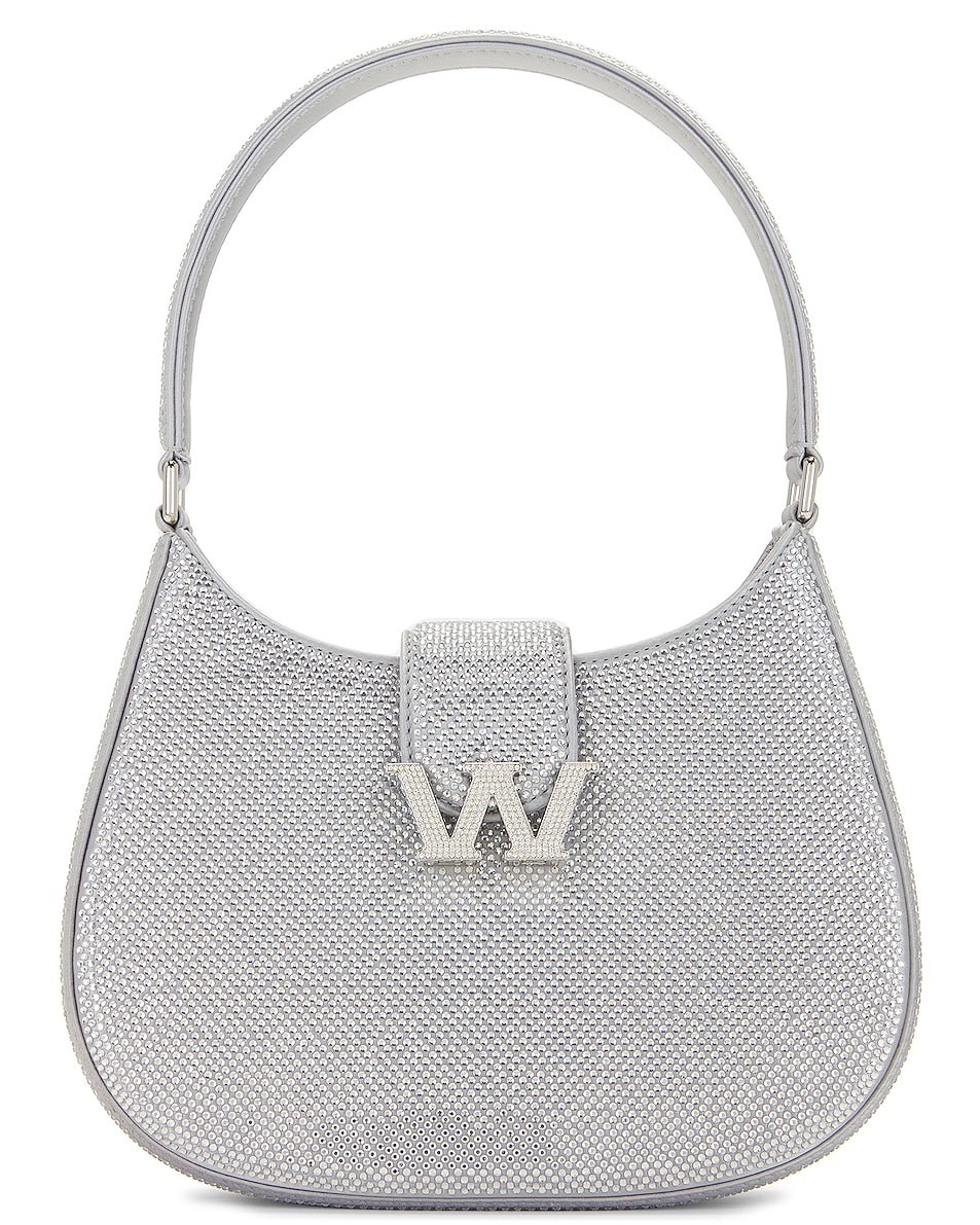 Image 1 of Alexander Wang W Legacy Small Hobo Bag in Alloy