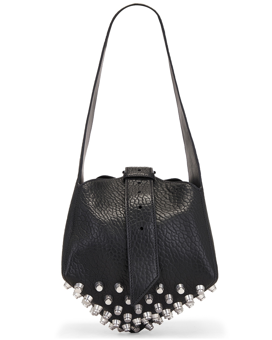 Image 1 of Alexander Wang Rex Medium Hobo Bag in Black