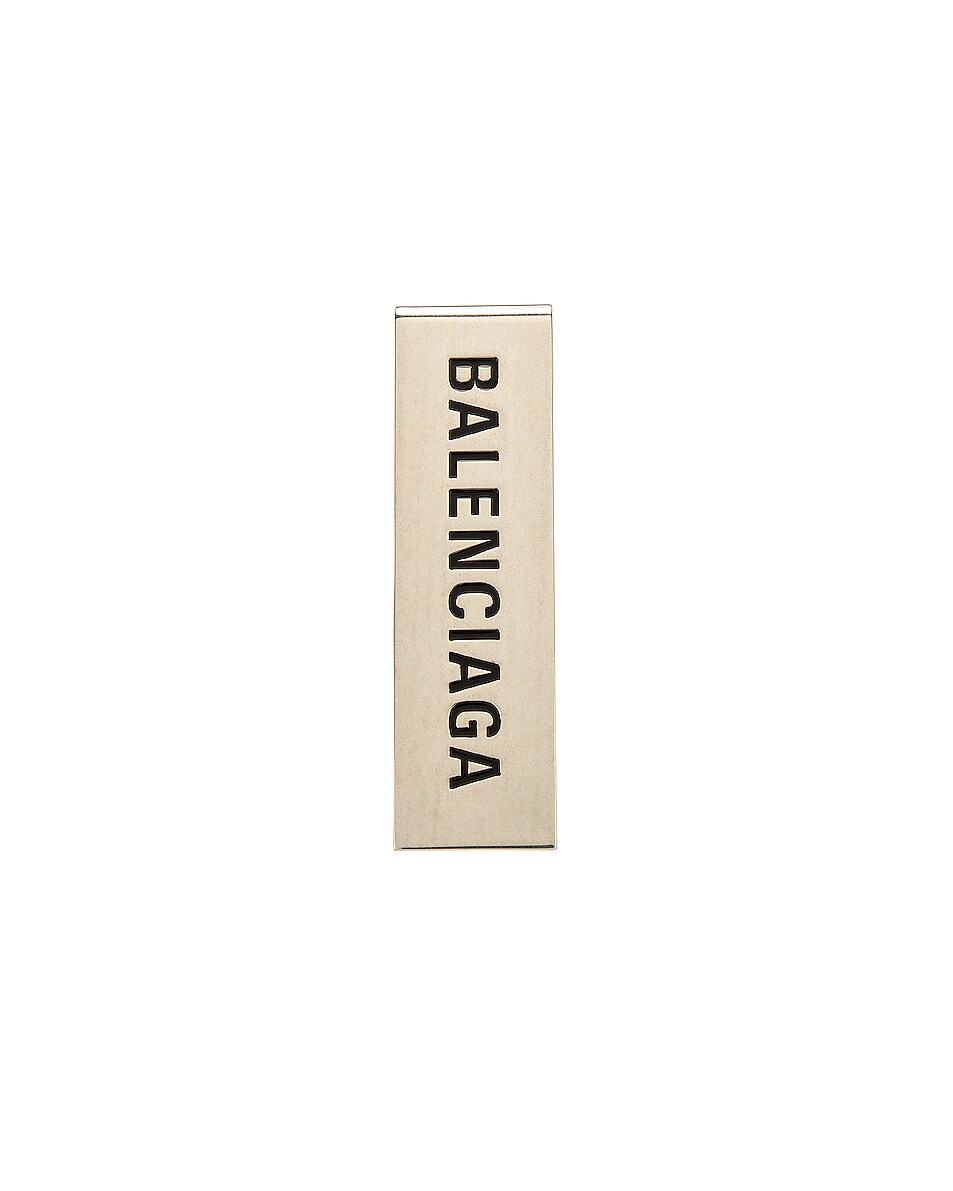 Image 1 of Balenciaga Visitor Clip in Silver