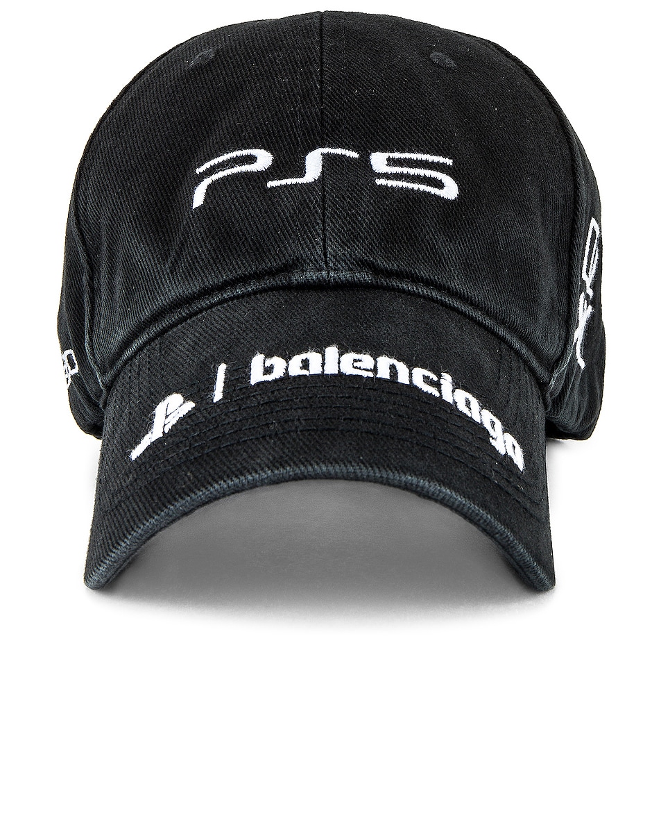 Image 1 of Balenciaga Hat PS5 in Black & White