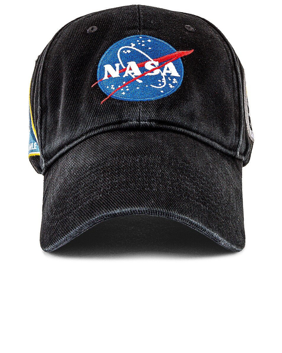 Image 1 of Balenciaga Hat Space Cap in Black