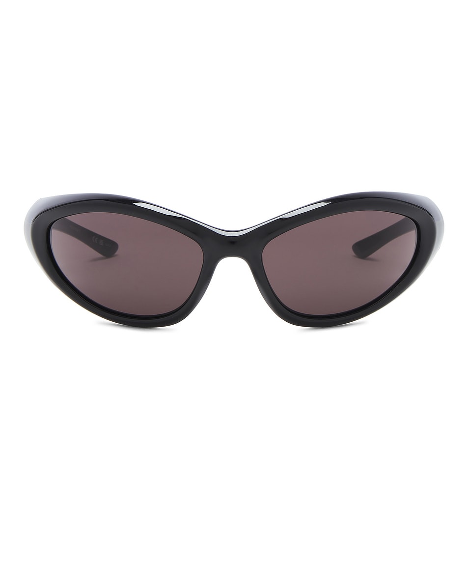Image 1 of Balenciaga Sporty B Sunglasses in Black