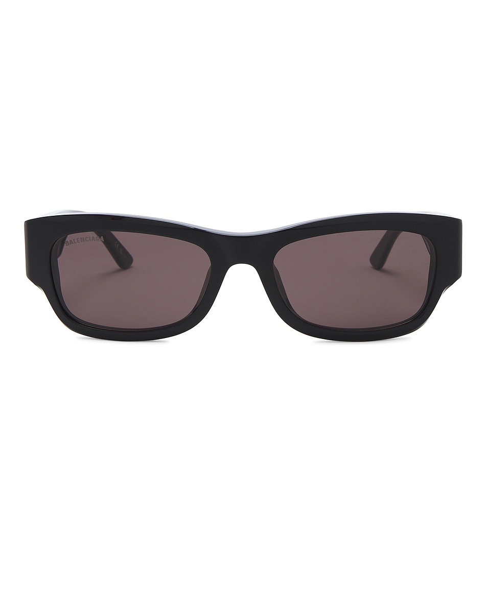 Image 1 of Balenciaga Logo Sunglasses in Black