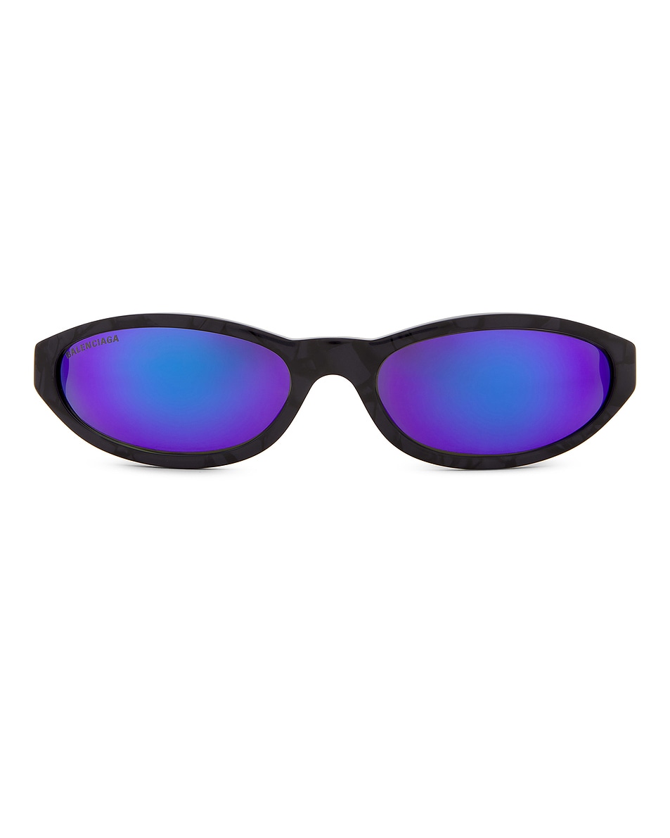 Image 1 of Balenciaga Neo Sunglasses in Violet