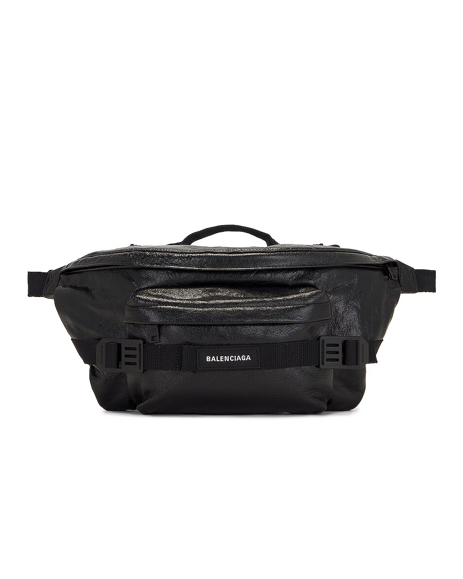 Image 1 of Balenciaga Army Beltbag in Black