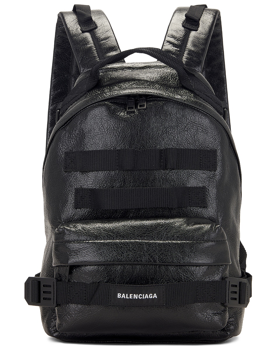 Image 1 of Balenciaga Army Backpack in Black