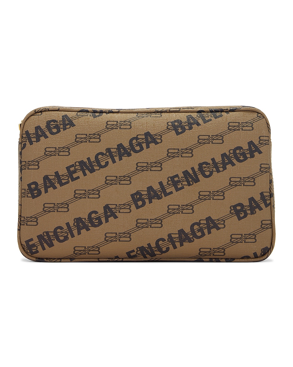 Image 1 of Balenciaga Signature Camera Bag in Brown, Beige & Black