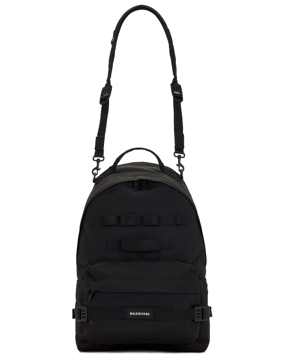 Image 1 of Balenciaga Army Backpack in Black