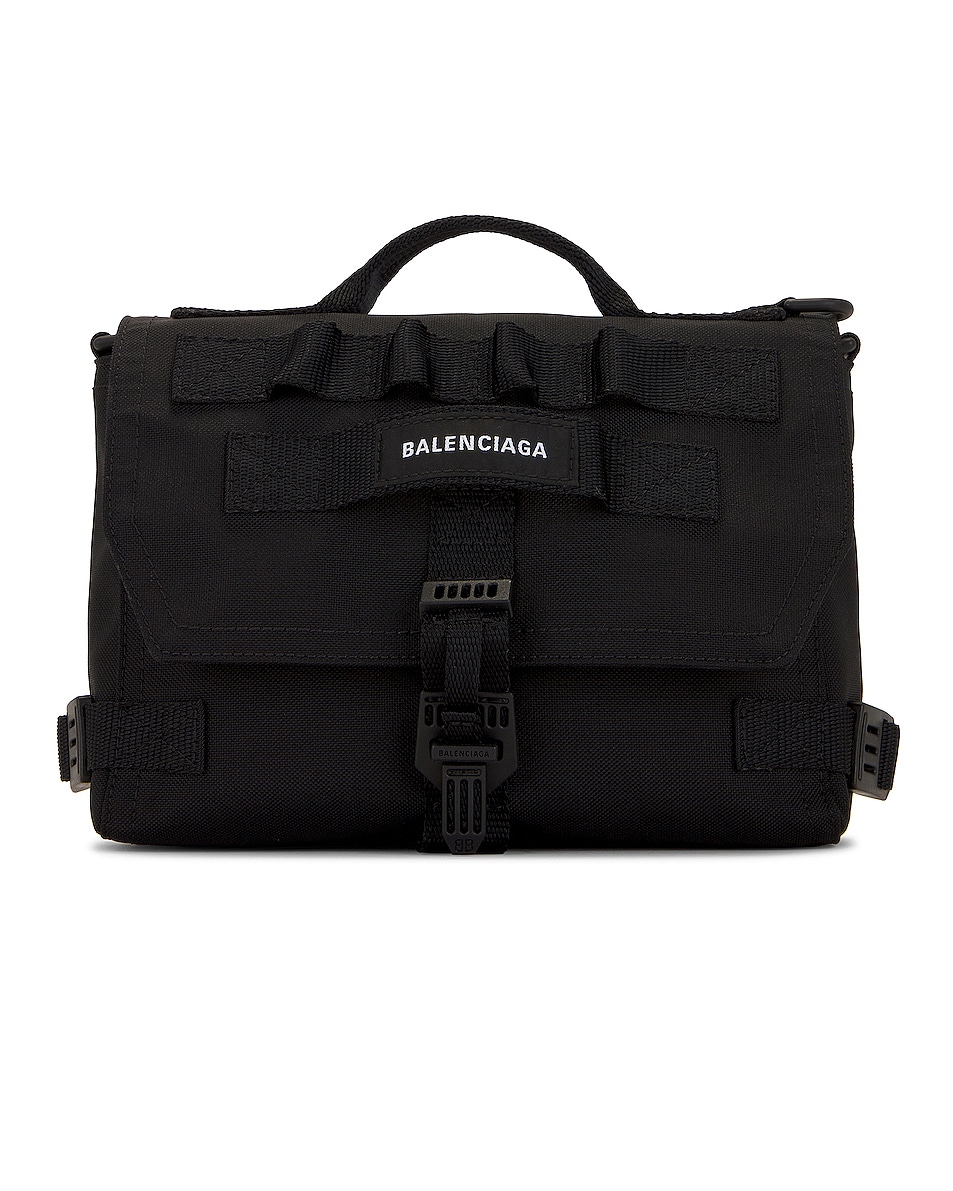 Image 1 of Balenciaga Army Messenger Bag in Black