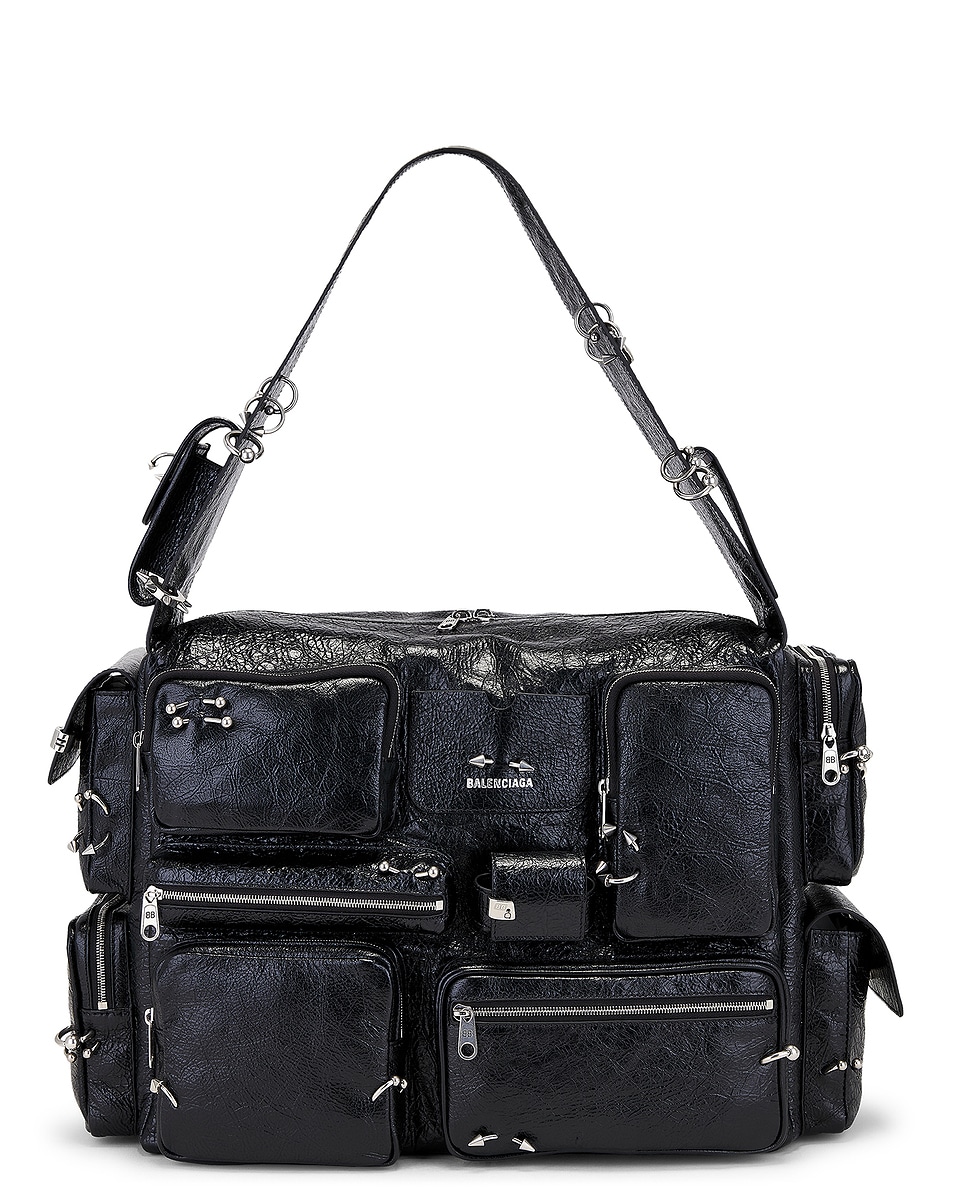 Image 1 of Balenciaga Superbusy Sling Large in Black