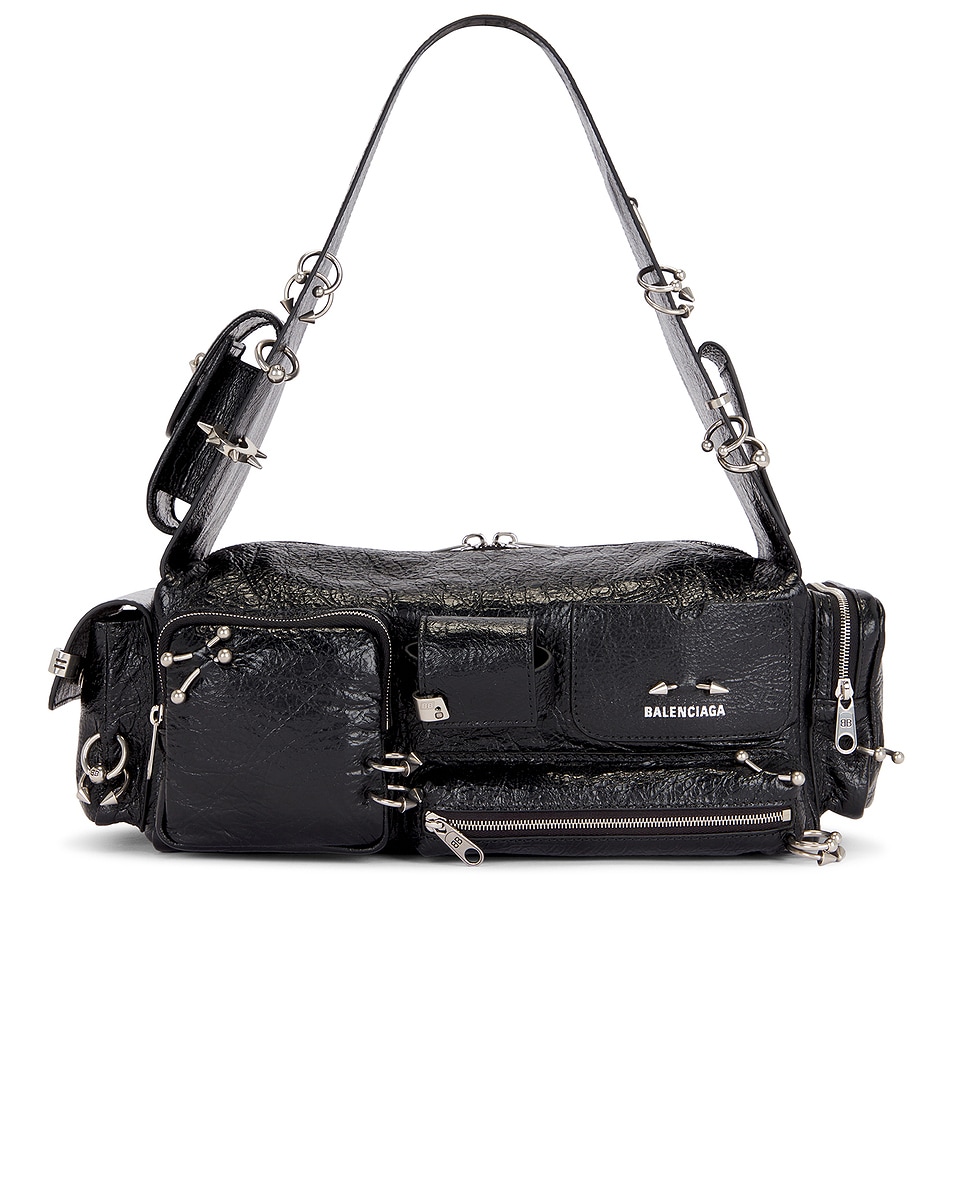 Image 1 of Balenciaga Superbusy Sling Small in Black