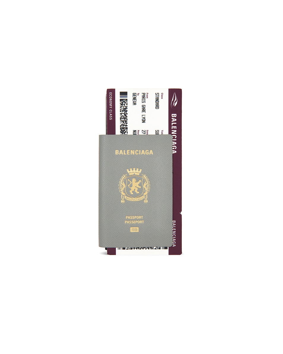 Image 1 of Balenciaga Pass Lo Wallet in Balenciaga Grey