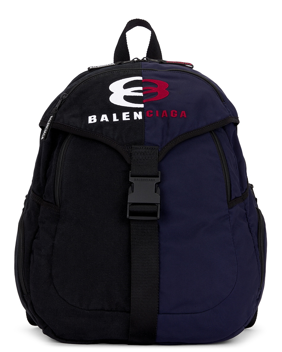 Image 1 of Balenciaga Unity Backpack in Black & Navy
