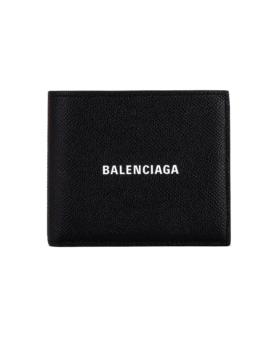 Image 1 of Balenciaga Billfold Wallet in Black & White