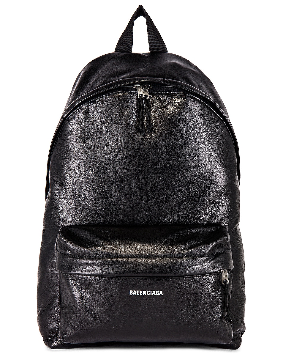 Image 1 of Balenciaga Explorer Backpack in Black