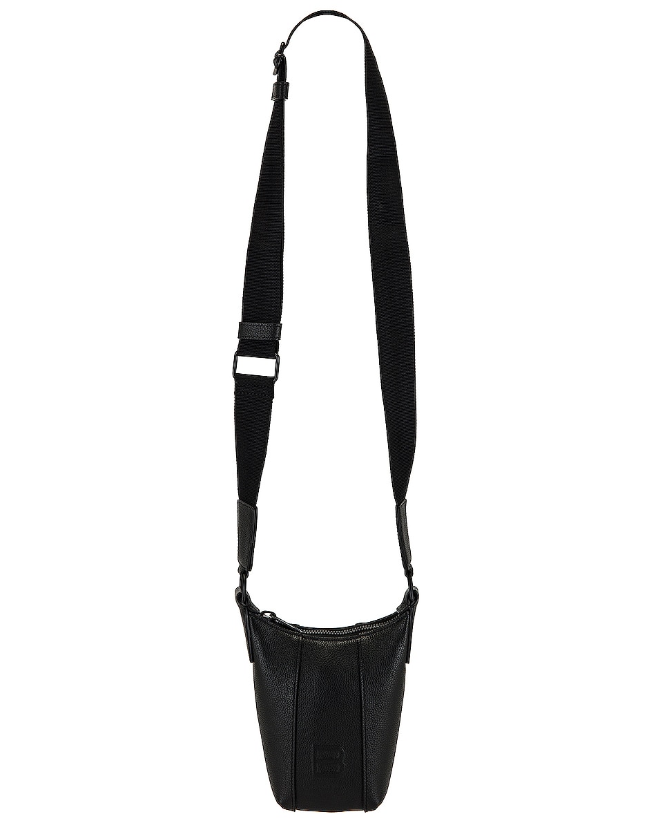 Image 1 of Balenciaga Hourglass Crossbody Bag in Black