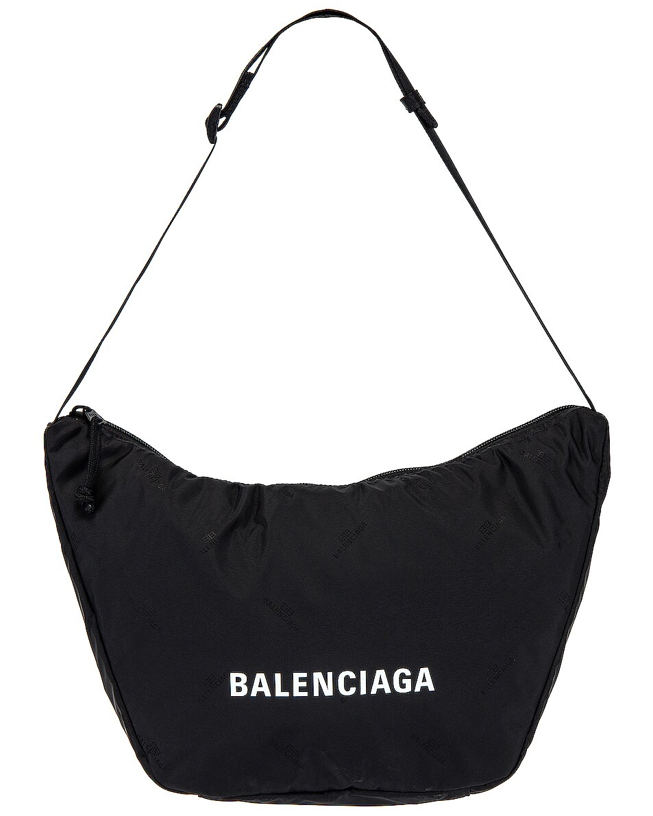 Image 1 of Balenciaga Expandable Sling Bag in Black