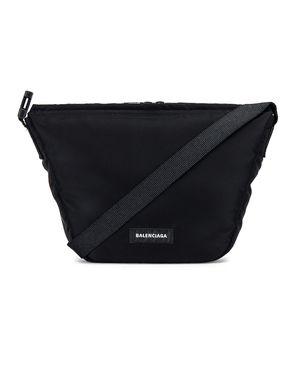 Image 1 of Balenciaga Oversized Sling Bag in Black