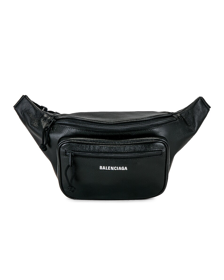 Image 1 of Balenciaga Explorer Beltpack in Black & White