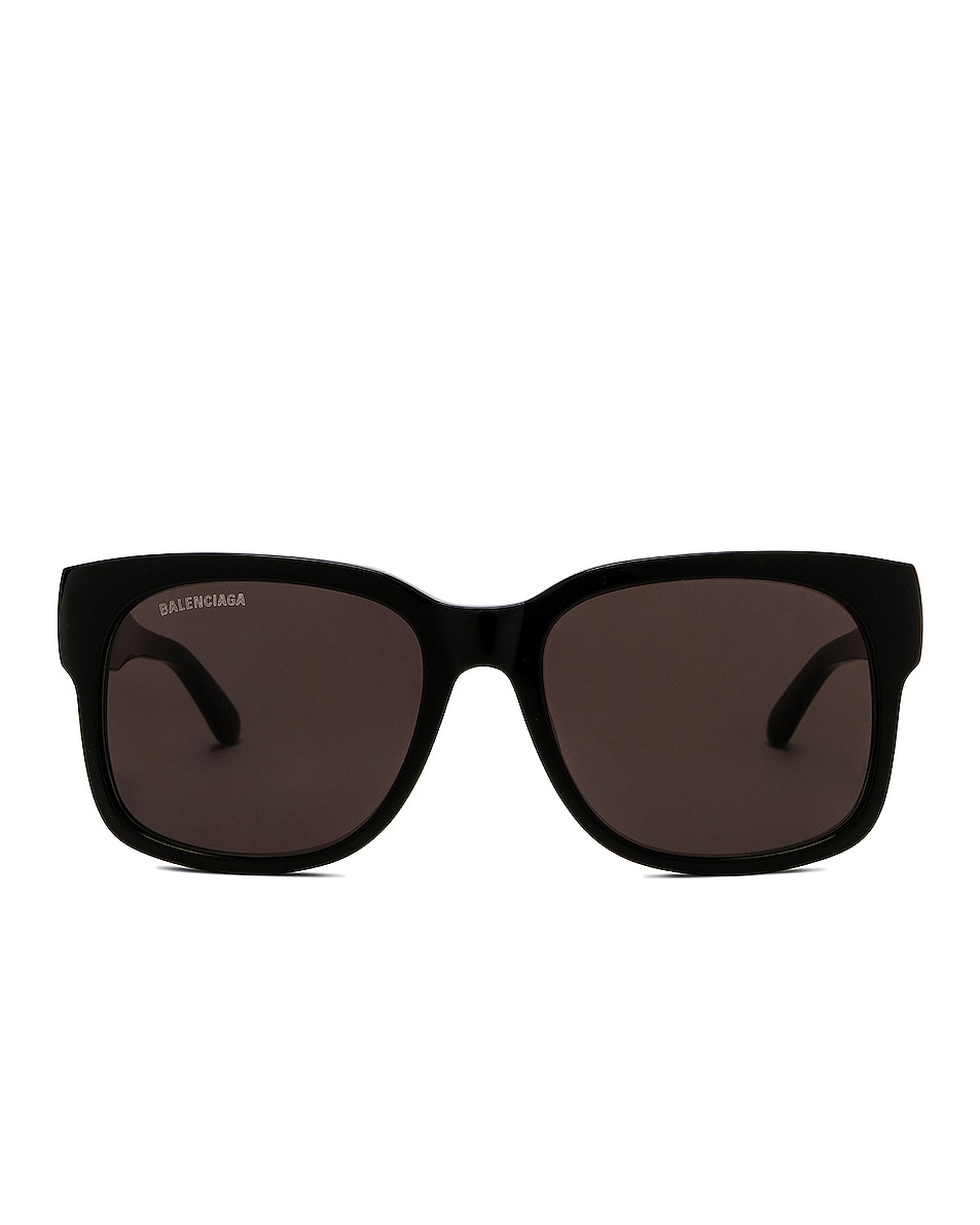 Image 1 of Balenciaga City Sunglasses in Black