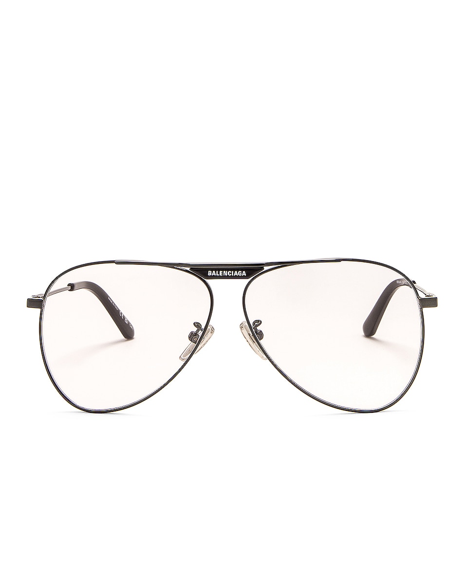 Image 1 of Balenciaga Tag 2.0 Sunglasses in Shiny Gunmetal