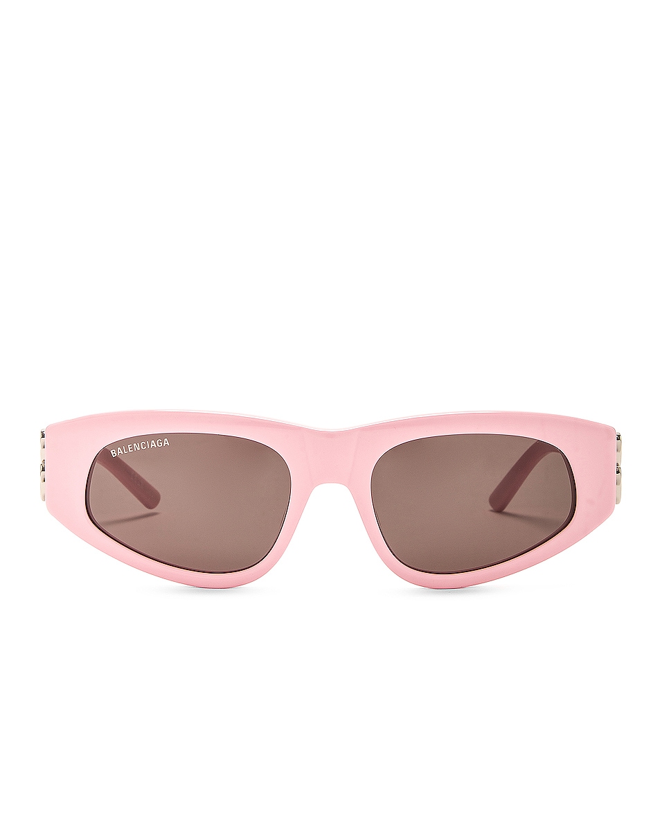Image 1 of Balenciaga Dynasty Sunglasses in Pink