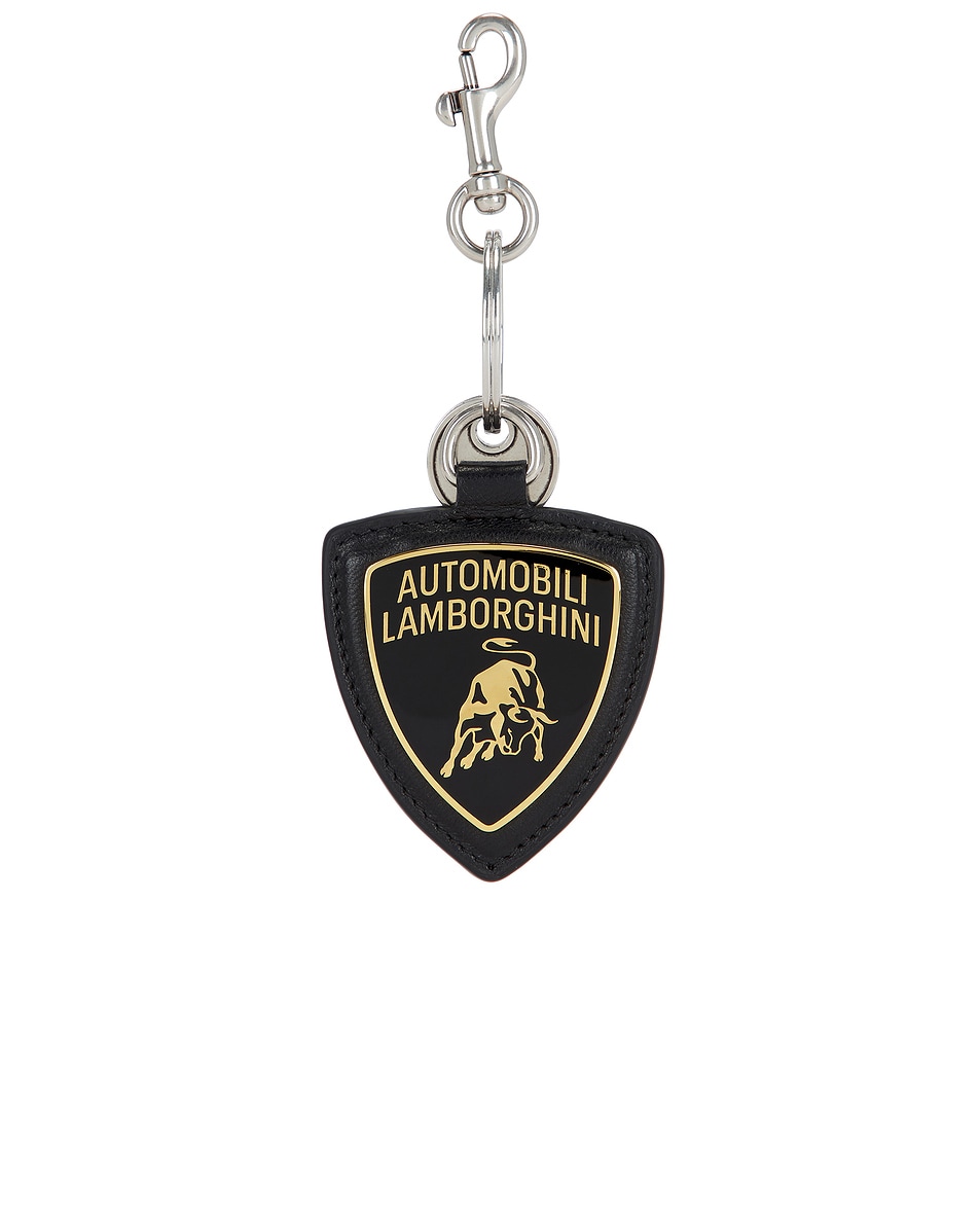 Image 1 of Balenciaga X Lamborghini Shield Charm in Black