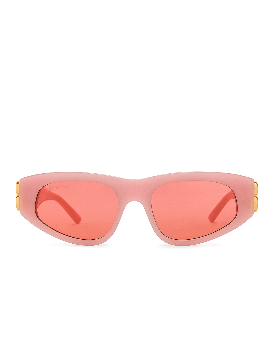 Balenciaga Acetate Sunglasses in Light Pink | FWRD