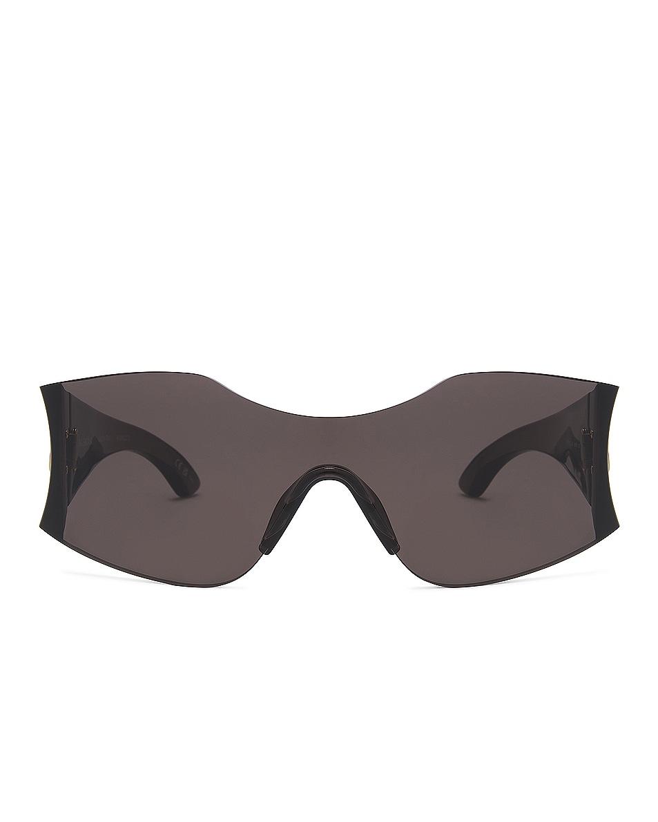 Image 1 of Balenciaga Shield Sunglasses in Grey