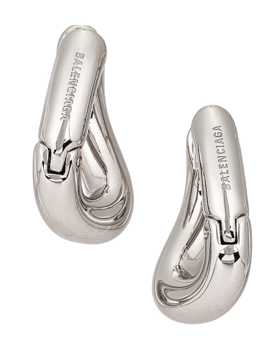balenciaga shoe lace earring