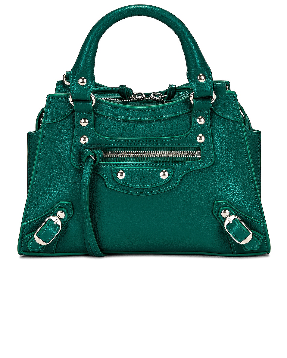 Image 1 of Balenciaga Mini Neo Classic City Bag in Jade