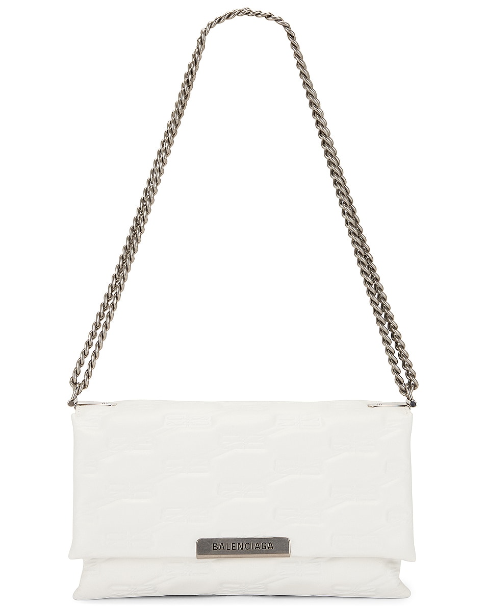 Image 1 of Balenciaga Medium Triplet Bag in Optic White