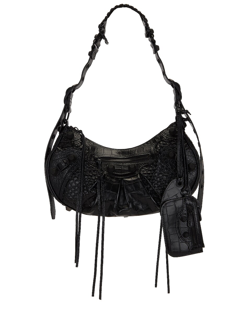 Image 1 of Balenciaga Small Le Cagole Shoulder Bag in Black
