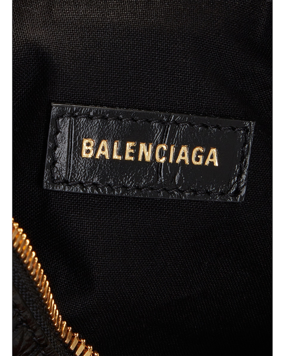 Balenciaga XS Le Cagole Shoulder Bag in Black | FWRD