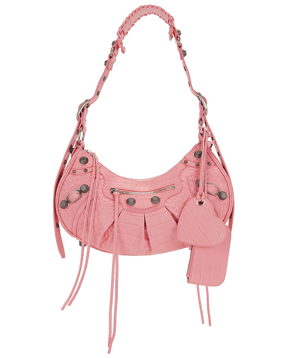 Image 1 of Balenciaga Small Le Cagole Shoulder Bag in Sweet Pink