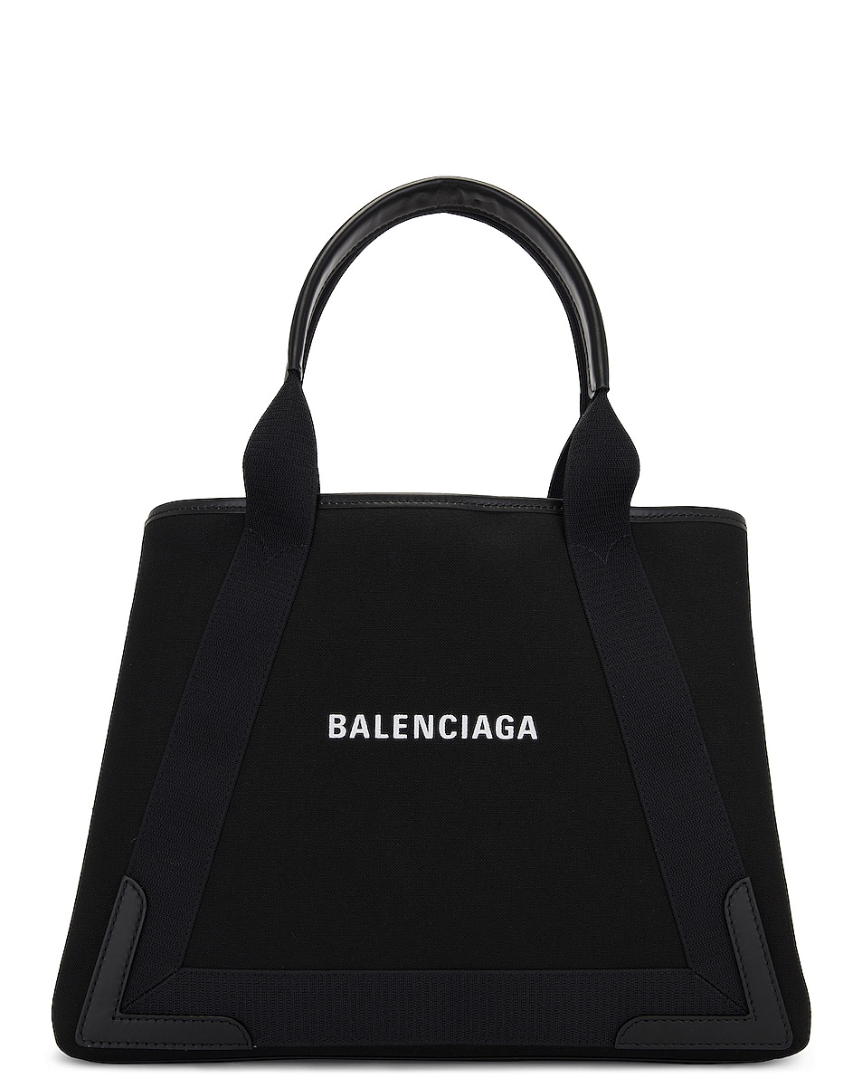navy cabas balenciaga