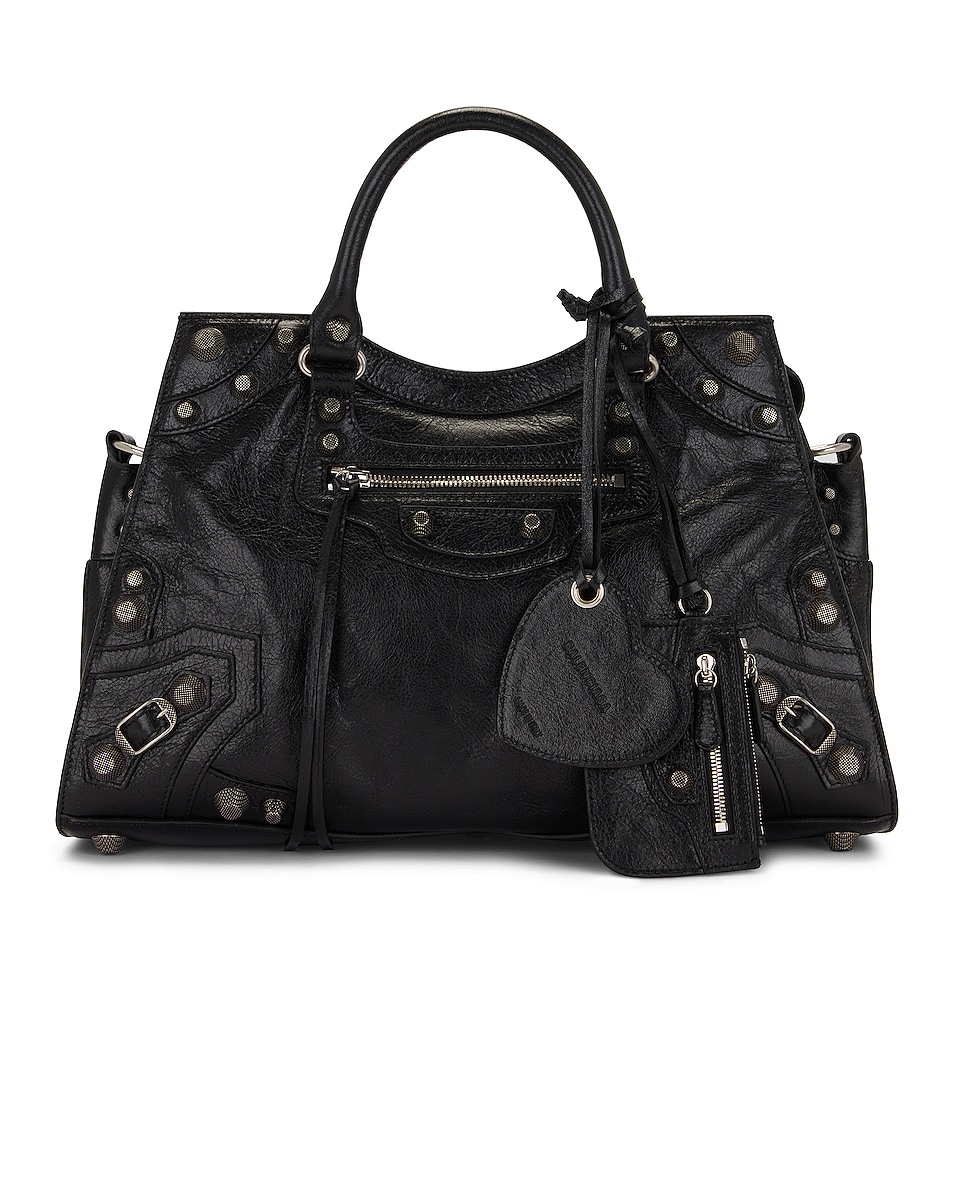 Image 1 of Balenciaga Neo Cagole City Bag in Black