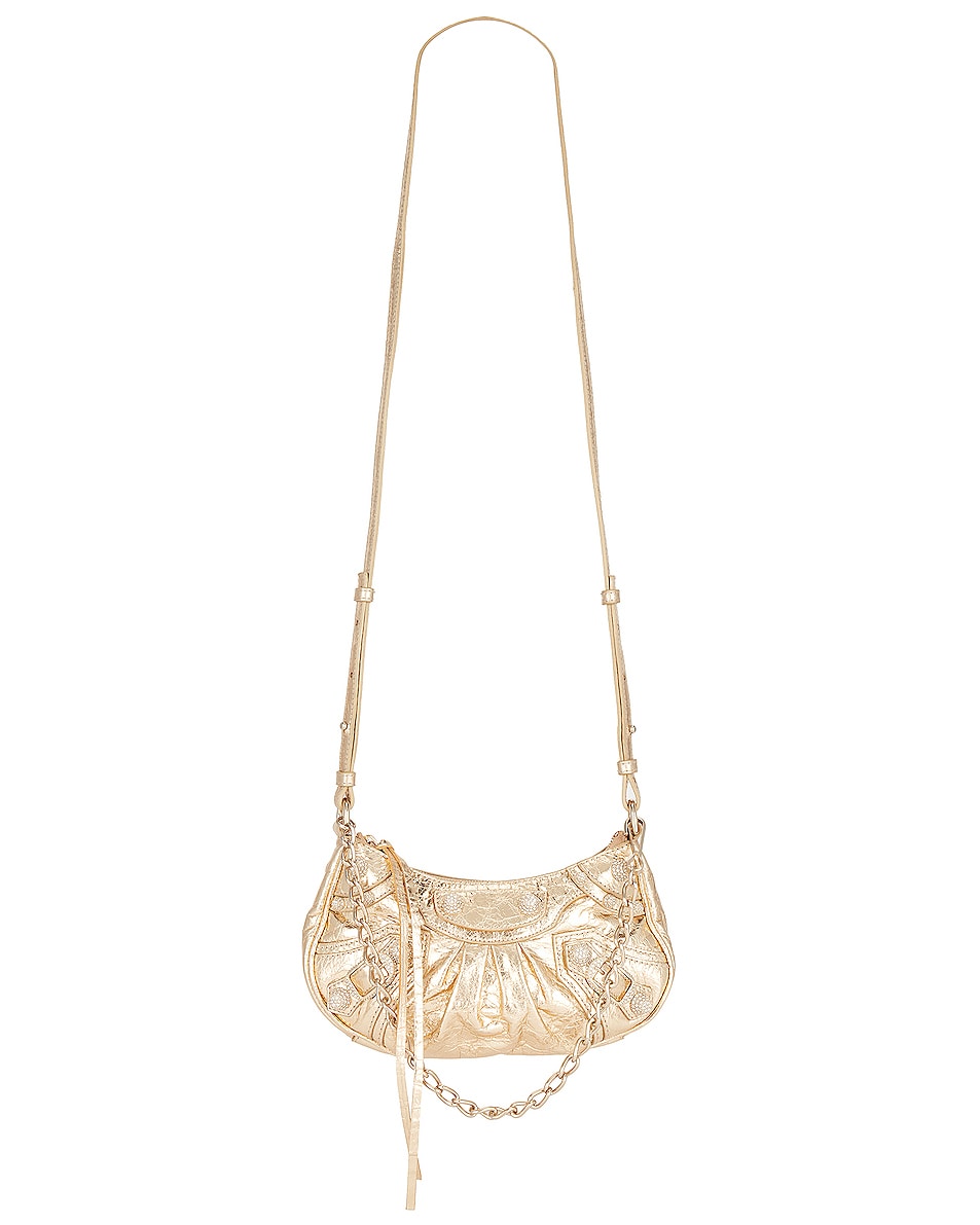 Image 1 of Balenciaga Mini Le Cagole Bag in Light Gold