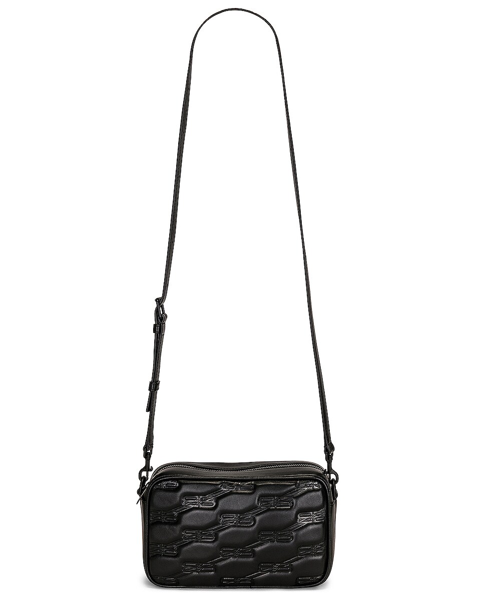 Image 1 of Balenciaga Small Signature Camera Bag in Black