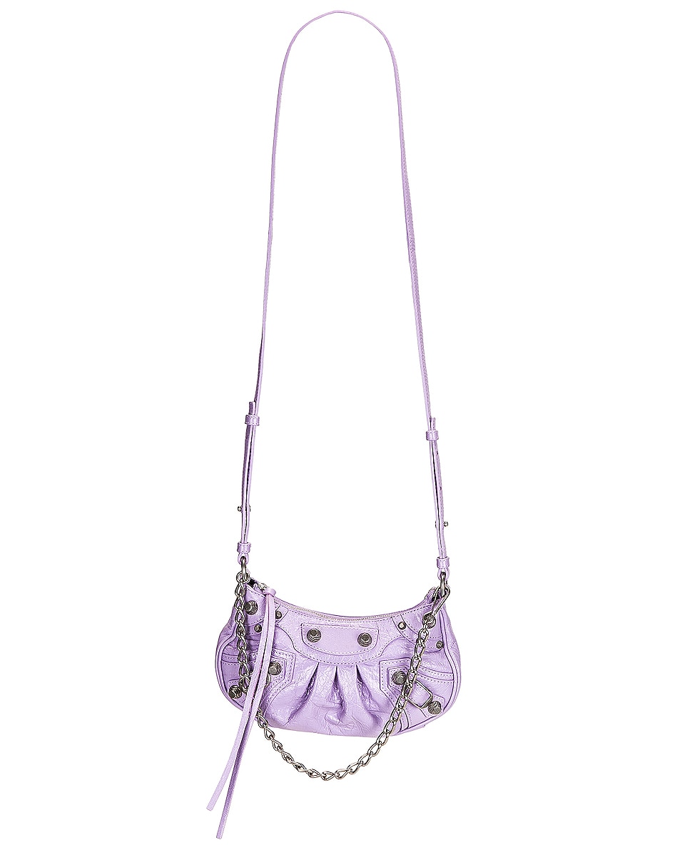 Image 1 of Balenciaga Mini Le Cagole Bag in Lilac