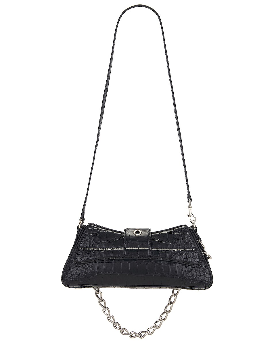 Balenciaga Small Lindsay Shoulder Bag in Black FWRD