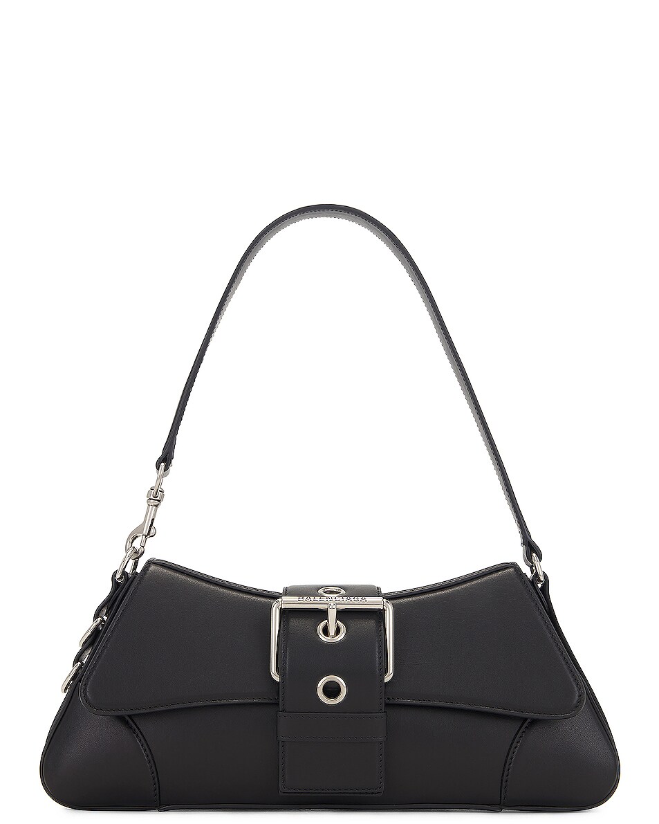 Image 1 of Balenciaga Medium Lindsay Shoulder Bag in Black
