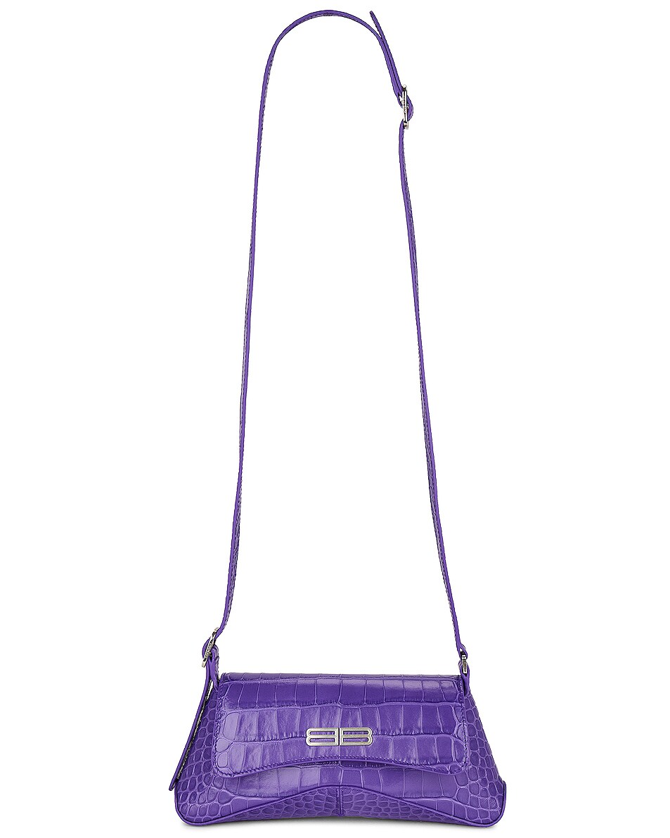 Image 1 of Balenciaga XX Small Flap Shoulder Bag in Purple